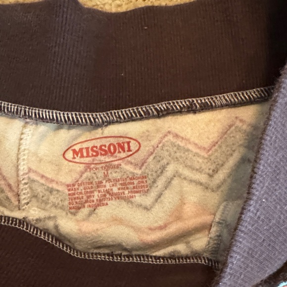 Missoni Multicolor Zigzag Athletic Shorts - Picture 2 of 9